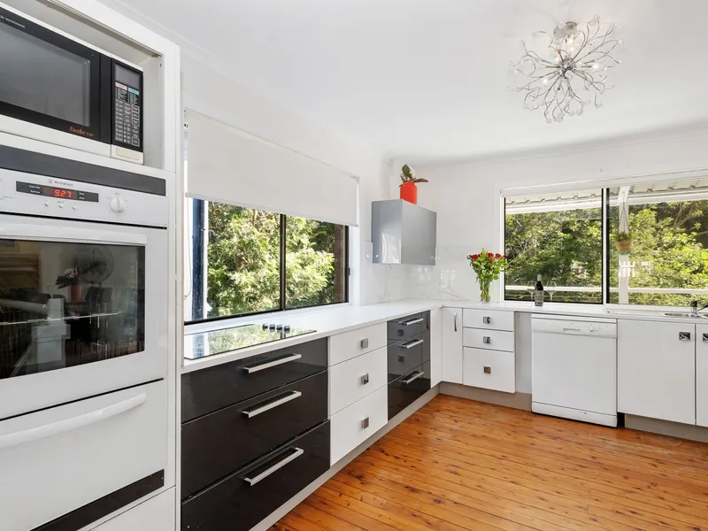 Large Family Home or a proven high yield investment in the exclusive and sought after Avoca Beach. Walking distance to school and the beach!