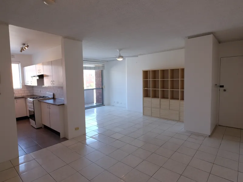 Spacious two bedroom apartment with Storage room and carport