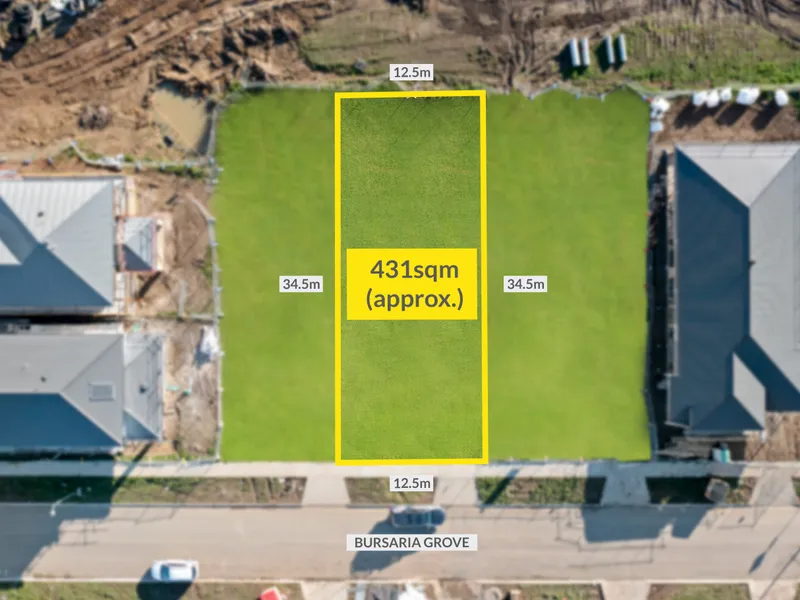 Exceptional opportunity to secure land in vibrant new estate