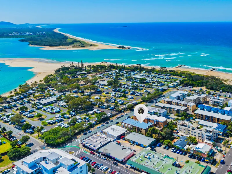 CLASSIC COTTON TREE 2 BEDDER BEACHSIDE APARTMENT