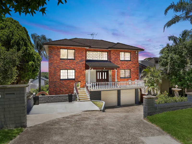 District-view family home near completion