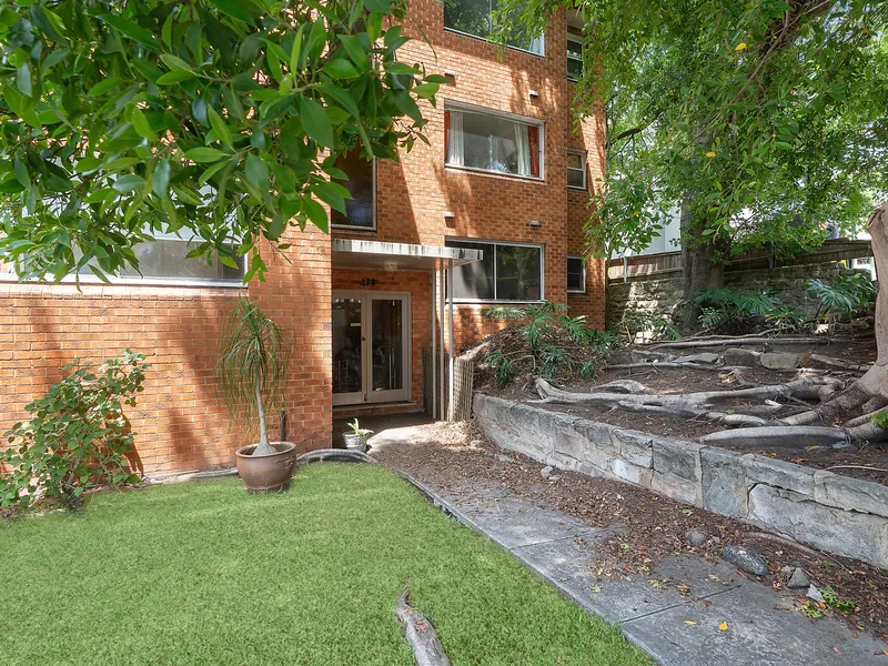 Private studio apartment in sought-after setting