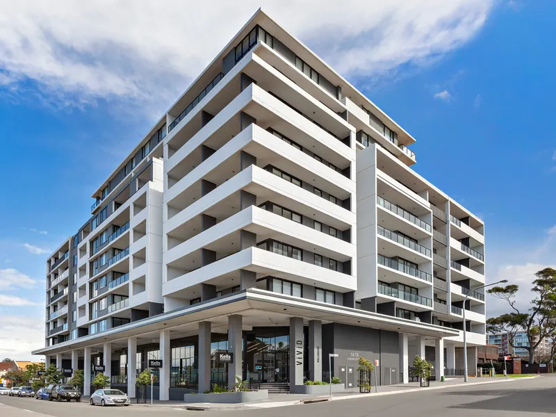 Modern apartment in central Wollongong location