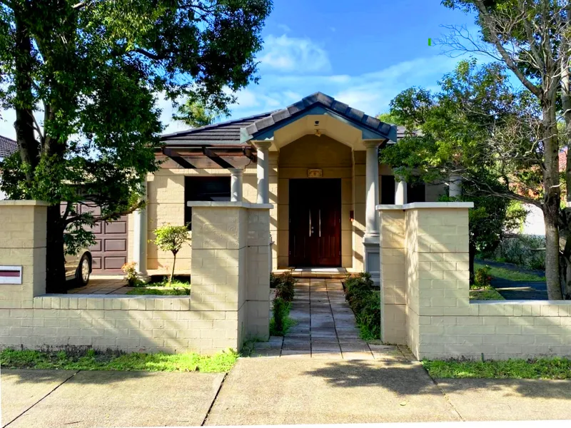 Secure oasis in a blue ribbon locale