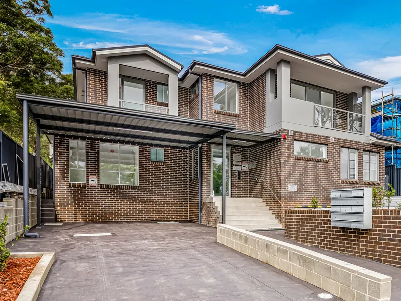 BRAND NEW SELF CONTAINED APARTMENTS IN IDEAL LOCATION 