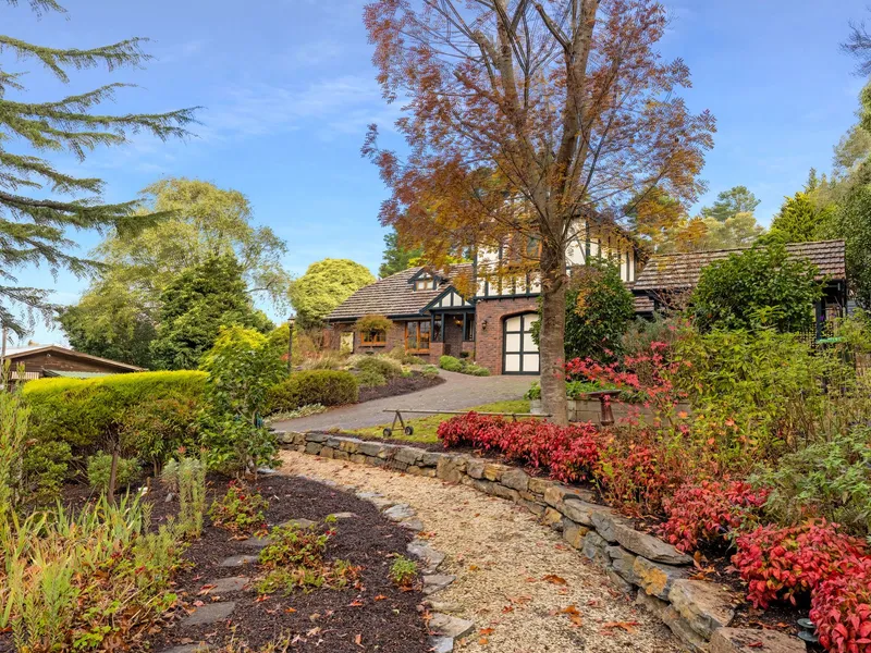 Secure a captivating Tudor-inspired hills home in Aldgate.