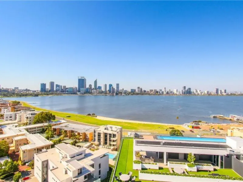 Unbeatable inner-city living with stunning river and city views