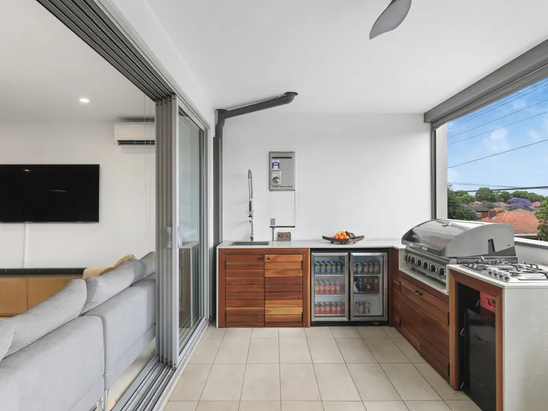 Light filled family apartment of space and comfort