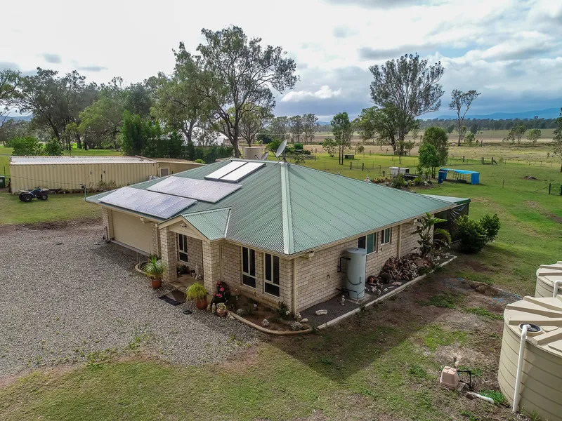 Executive Home with Acreage Living