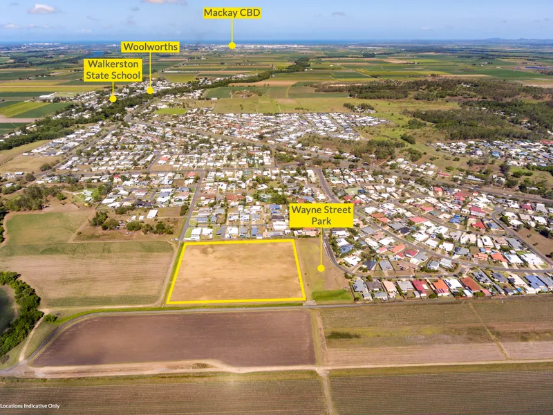 2.61ha* Site Approved for 19 Lot Subdivision