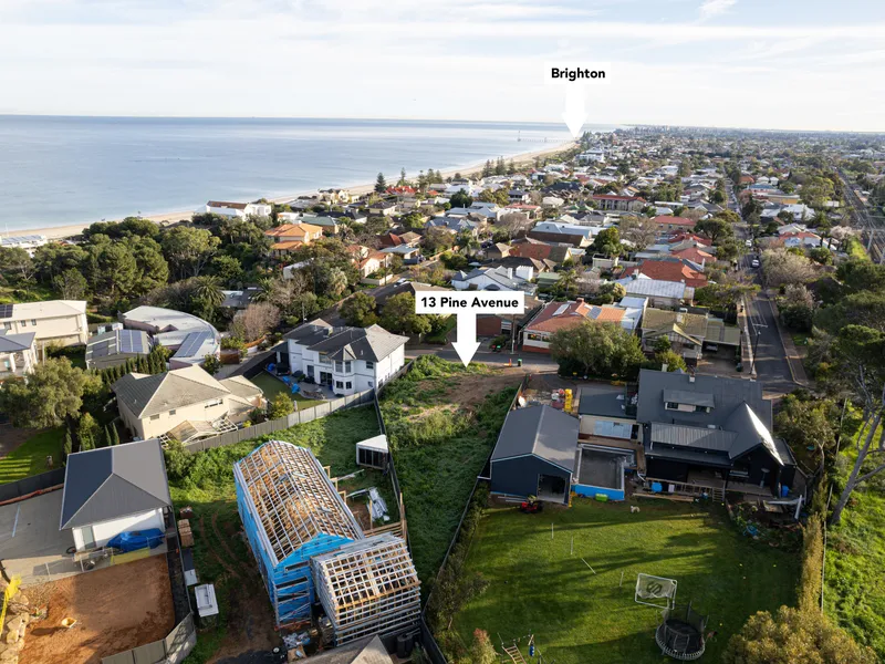 Large Beachside Allotment of 700sqm (approx.) Moments to Seacliff Beach