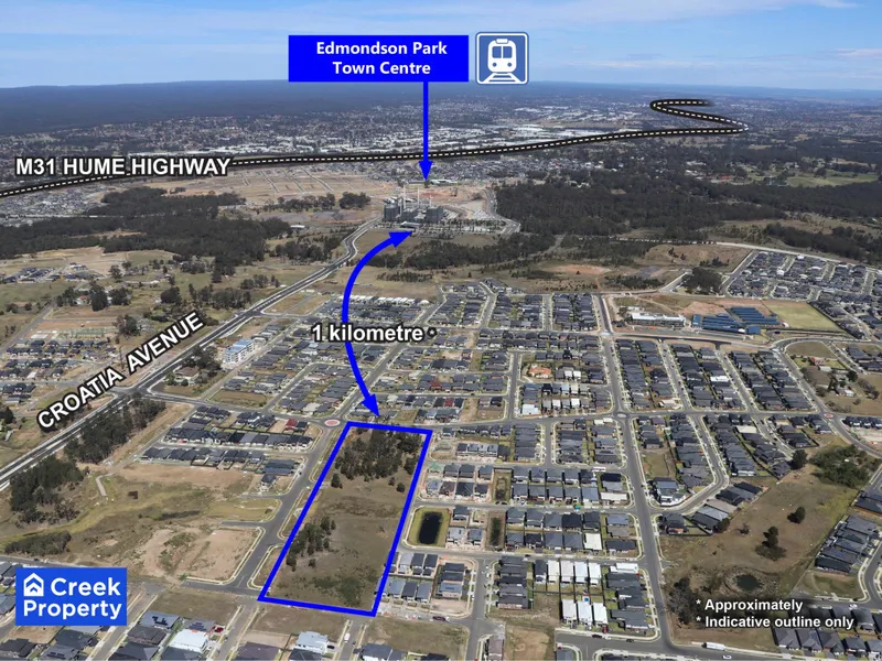 Outstanding Opportunity in Edmondson Park - 5.03 Acres / 2.03 Ha Development Land For Sale