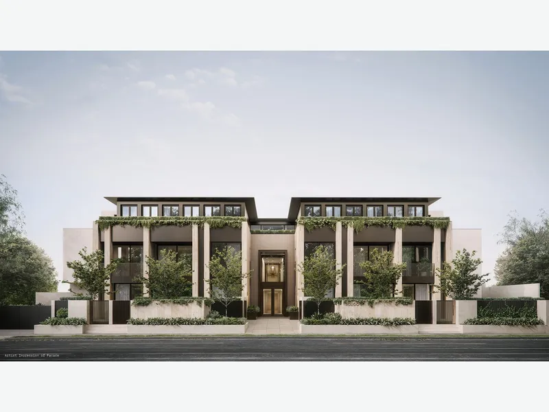 Luxe Living with Lush Gardens by Lisa Ellis