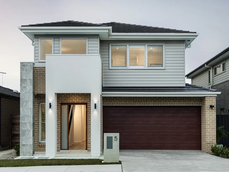 Newly built family home offers modern comfort and timeless style