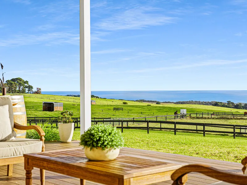Exquisite Equine Living With 180-Degree Ocean And Bay Views