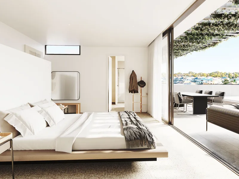 Spacious 2-Bed North-Facing Penthouse Loft w Massive Rooftop Balcony & Uninterrupted Panoramic Views