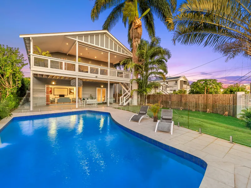 Stunning character-contemporary with city views, just footsteps from the riverfront