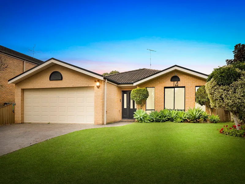 Charming single level home with a treeline outlook