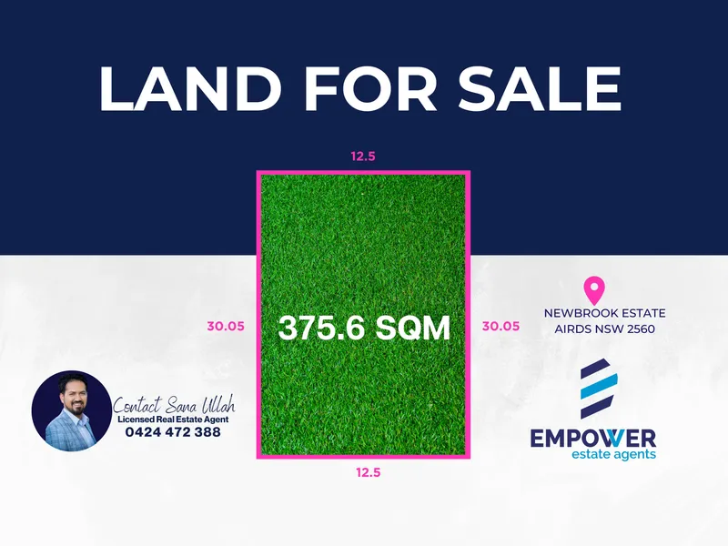 BUILD YOUR DREAM HOME IN POPULAR NEWBROOK ESTATE.