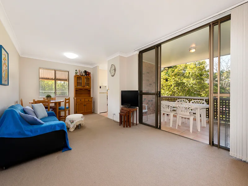 Secure furnished north facing apartment! 