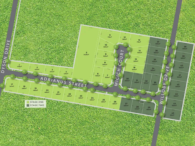 Titled Block in Alfredton