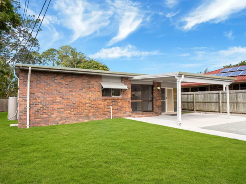 Single level refurbished open plan living