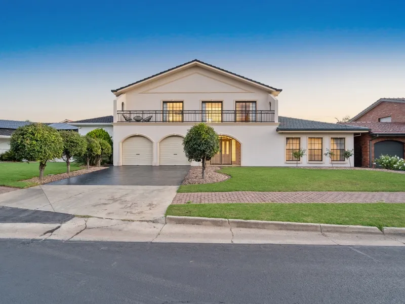 Embrace style & space in a mega-Mediterranean entertainer.