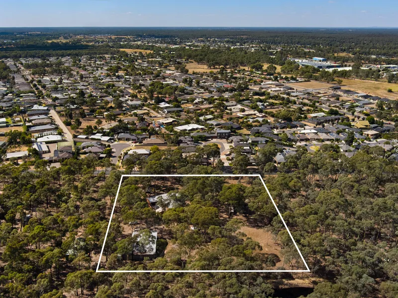 Rare Family Gem Nestled in White Hills Native Bushland – 3-acre Allotment