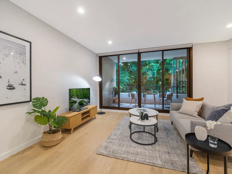 Park Sydney - Prestigious Inner-City Living | Desirable North East Aspect | Leafy Treetop Scenery | Massive Timber Floor Internal | Abundant Storage