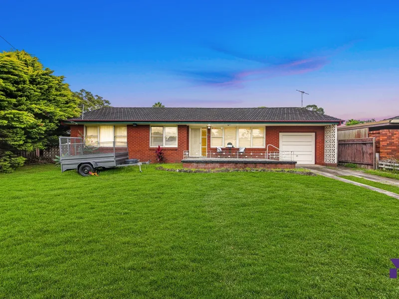 Updated family corner home set on a 556.4sqm block with 18m frontage