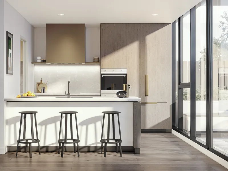 Spacious 2 bedroom, 2 bathroom apartment with walk-in pantry in Alphington. Save 50% on stamp duty*