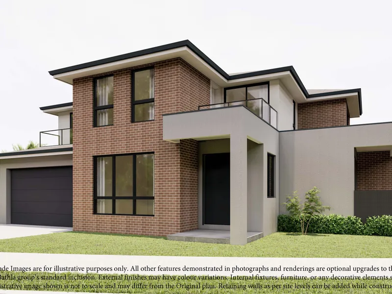 Corner block with fascinating balcony - ground floor bedroom and bathroom| 363 Land size