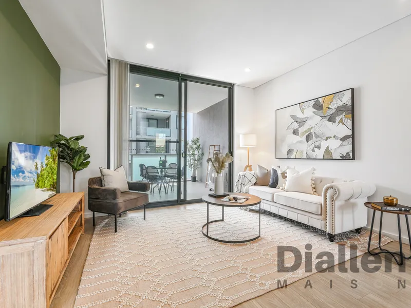 Modern Living, Nature's Breeze: Cross-Ventilated Two-Bedroom Apartment in Homebush