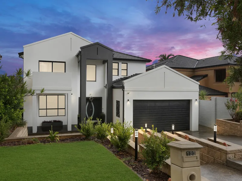 Beautifully renovated family home in premier waterside address