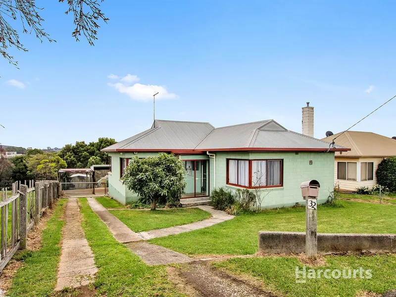 Brick Home On A Large Block!