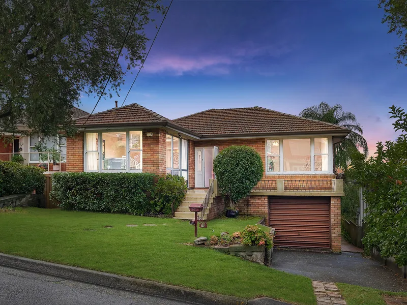 Family home of comfort, privacy and potential