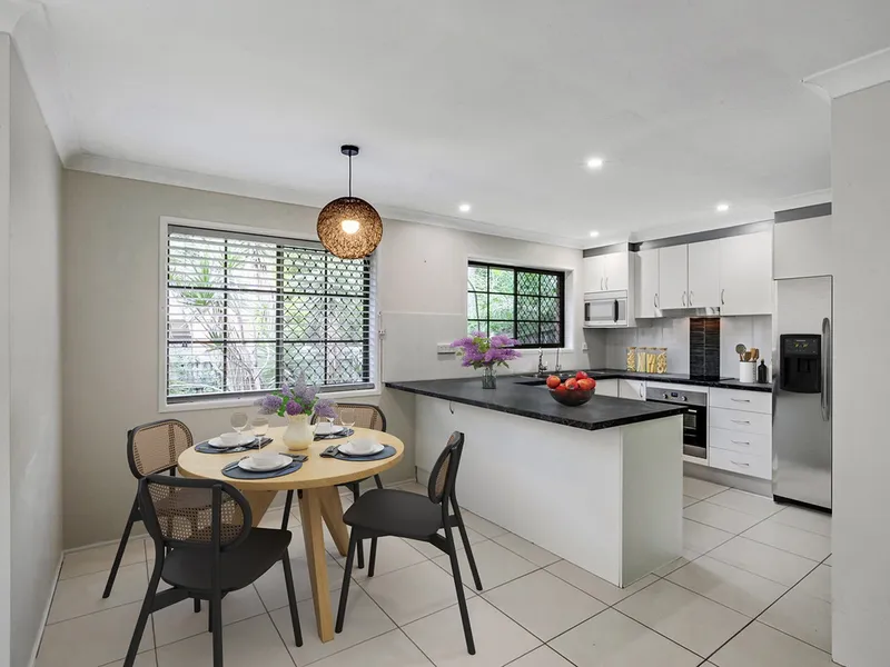 Fantastic two-bedroom duplex with private courtyard