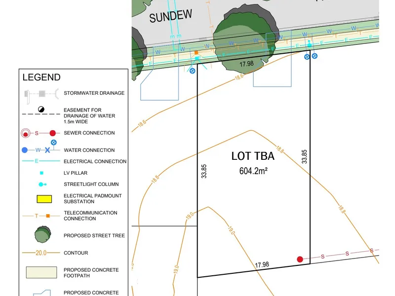 North facing land - Premium location!