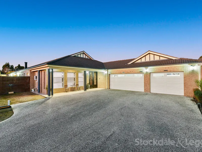 Custom-designed spacious family home with opulence at every turn