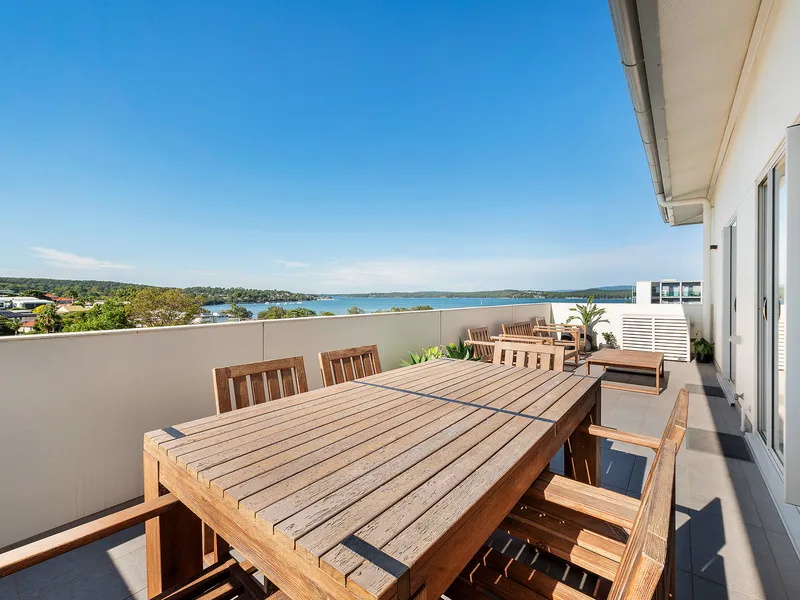 Luxury apartment with million dollar views