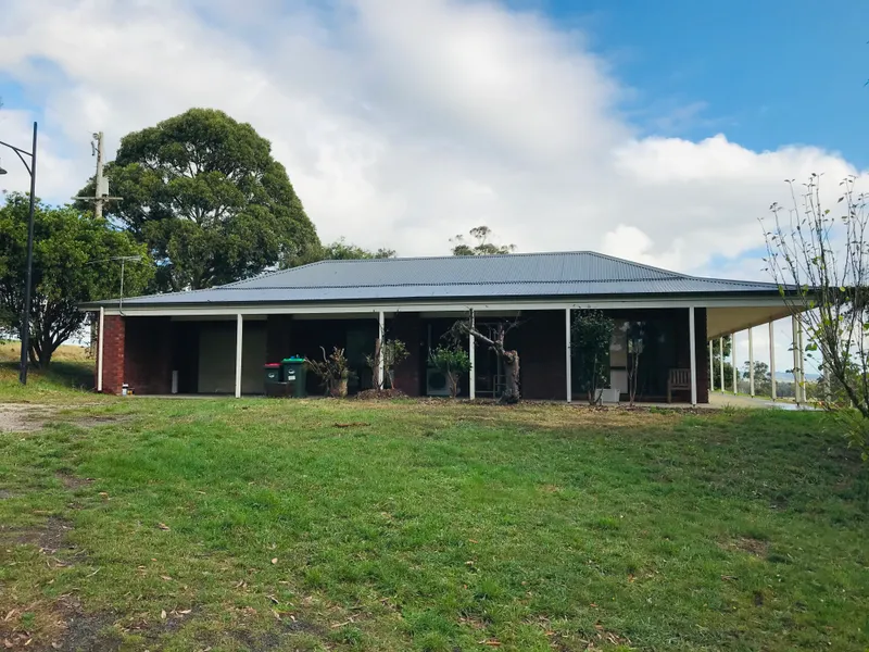 Country Views on 5 Acres with Massive Shed