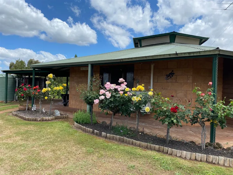 Mud Brick Home On A Beautiful Block