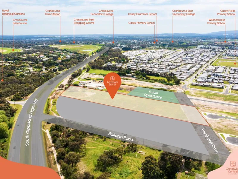 Popular corner lot to build north facing living overlooking reserve at this boutique estate Greenwich Central