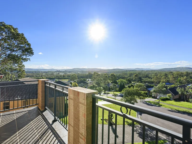 Big Family Home. Commanding Elevated Location with Amazing Views of the Watagan Mountain Range.