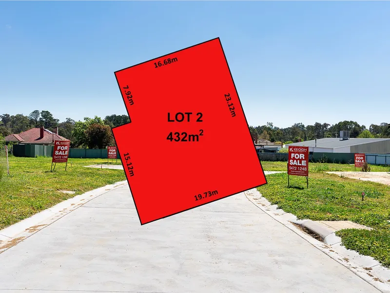 432m2 Allotment In Central Location!