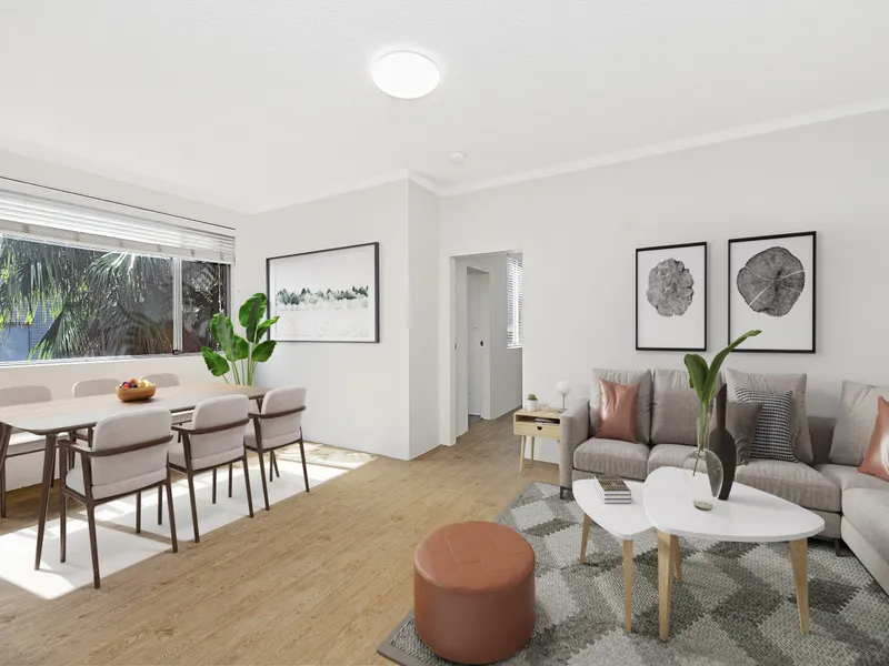 Updated Apartment With Leafy Northerly Aspect