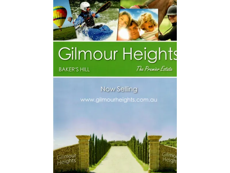 WELCOME TO GILMOUR HEIGHTS PRIVATE ESTATE!