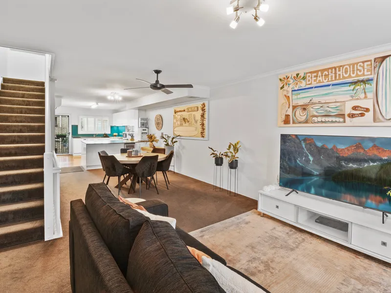Stunningly Renovated 3-Level Townhouse in Boutique Mooloolaba Complex