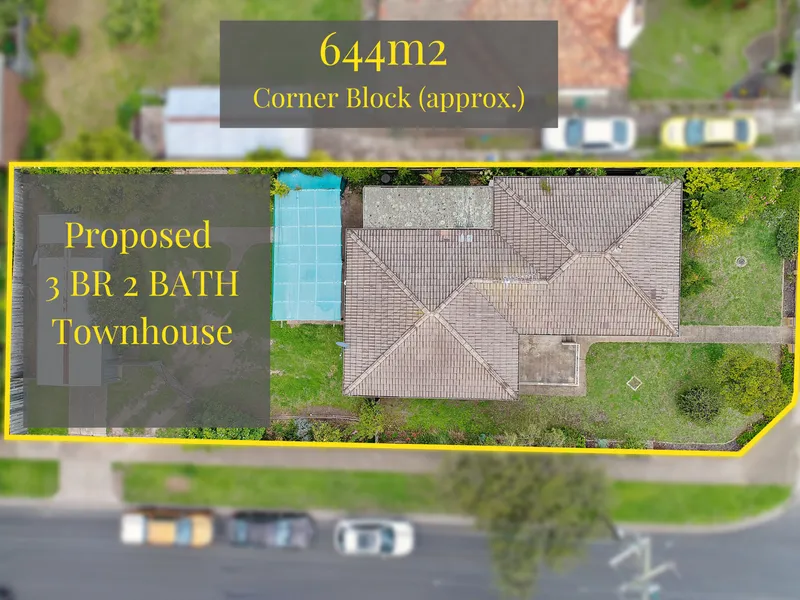 Corner Allotment with Approved Plans & Permits For a Second Dwelling