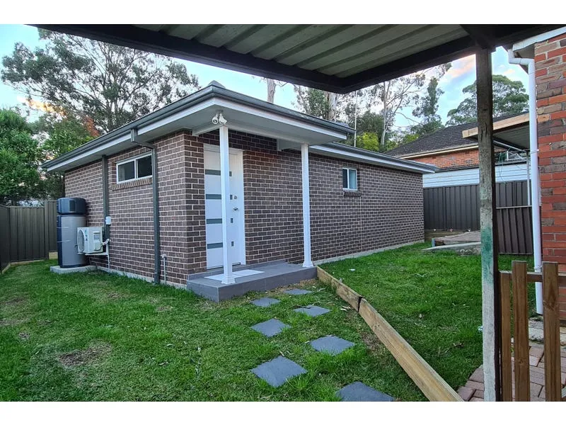 A year old 2-bedroom granny flat!